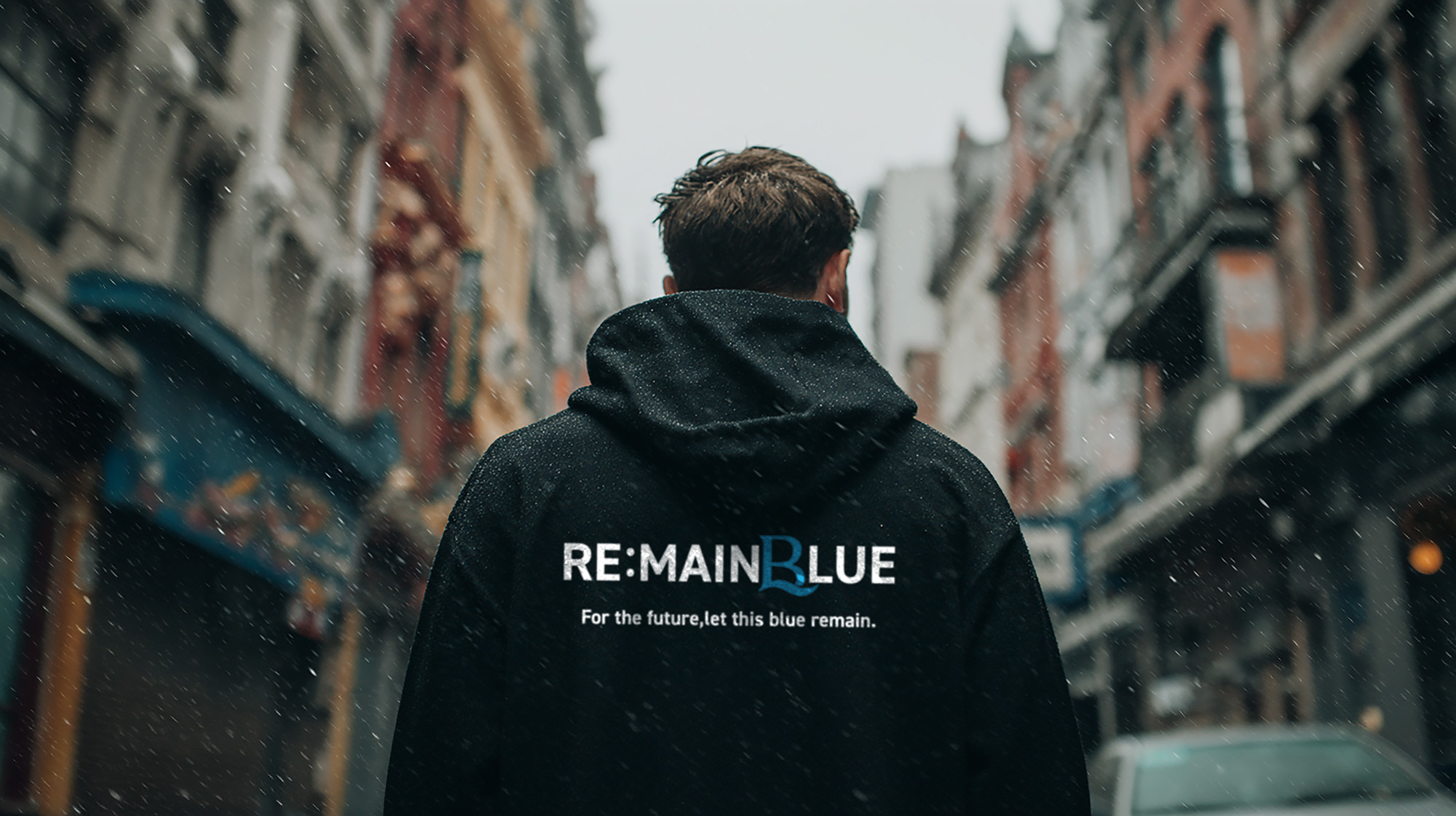 RE:MAIN BLUE look 3